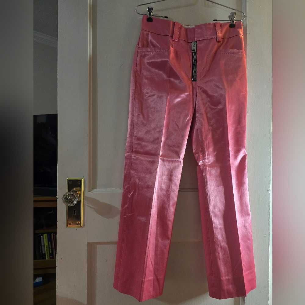 Coach Pink Satin Trousers